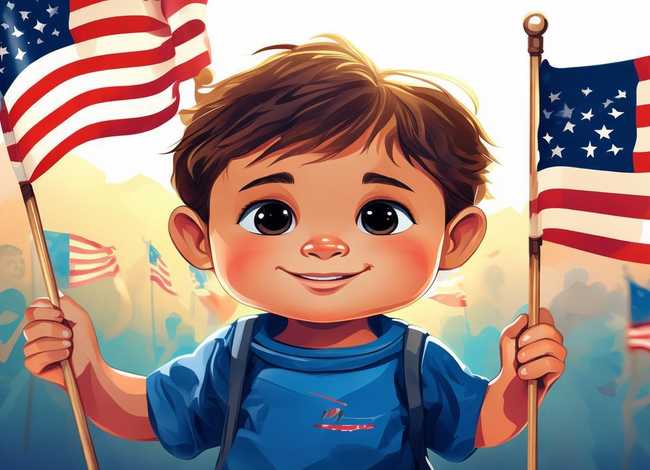 爱国儿童画图片大全，爱国儿童画图片大全简单