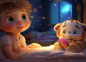 老虎吃糖睡前故事儿童（幼儿故事老虎吃糖）