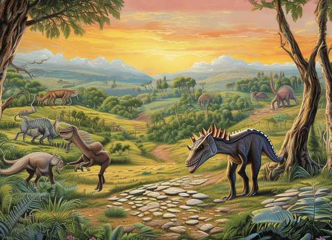 恐龙故事大全集文字的（恐龙故事大全集文字的作者是谁）