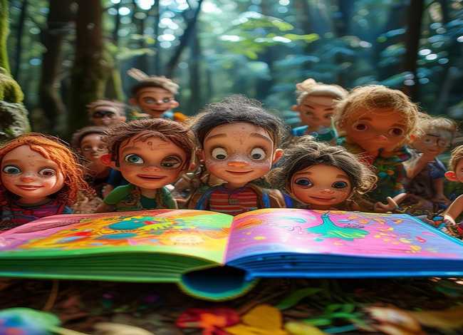 儿童人物故事创编、儿童人物创编画