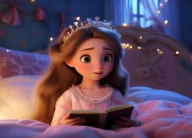 小公主儿童故事3-6岁睡前听故事书；3一6岁睡前故事公主