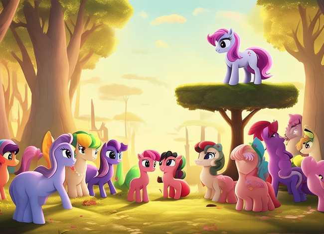 儿童故事小马宝莉的故事 - 听故事小马宝莉的故事