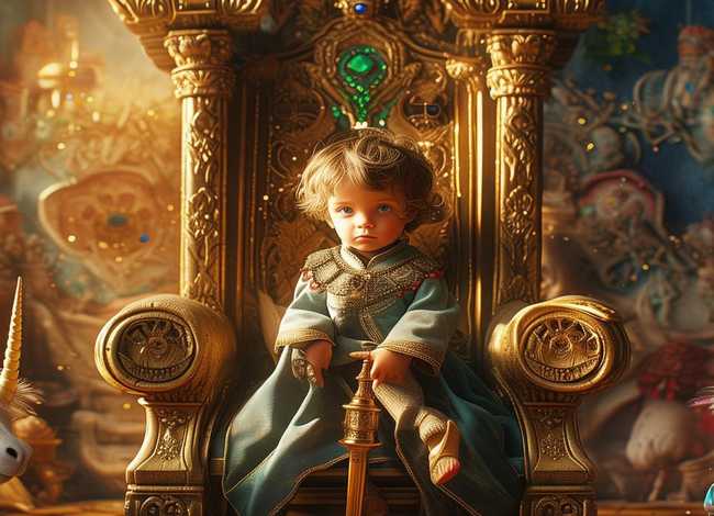 关于王国的儿童故事 - 关于国王的绘本故事