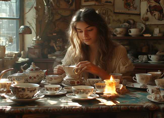 故事的茶、茶的故事情节剧本