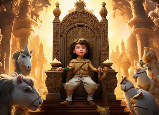 关于王国的儿童故事 - 关于国王的绘本故事