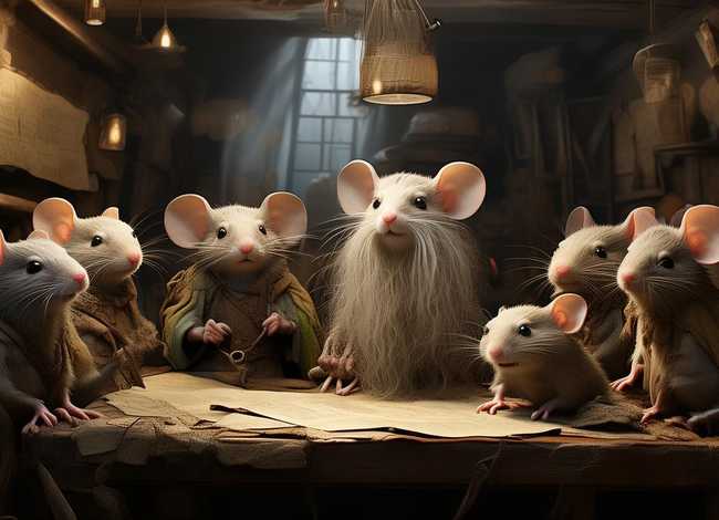 儿童故事老鼠开会完整版；老鼠开会故事文字版
