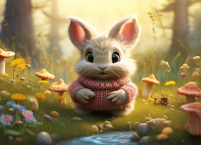 小兔子儿童故事、小兔子的幼儿故事