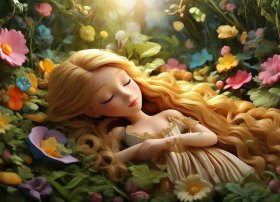 睡美人的故事儿童版；睡美人的故事简洁版