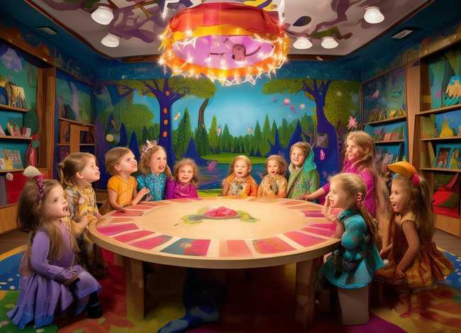 儿童故事场景描述 幼儿故事表演场景