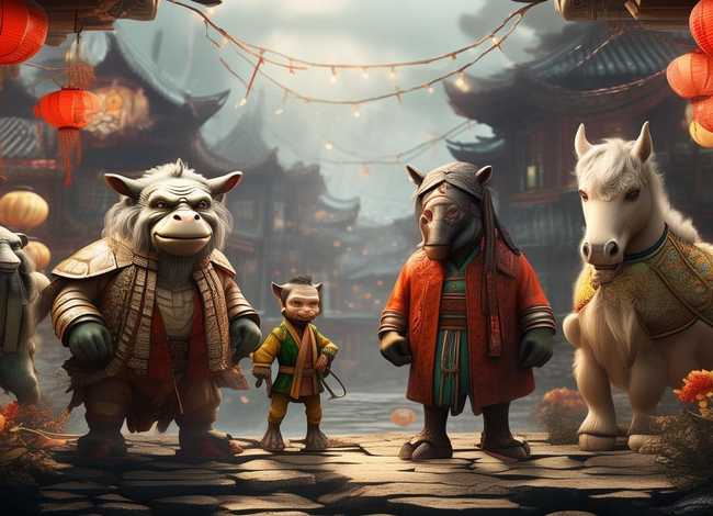 十二生肖的故事原文 - 十二生肖的故事原文及翻译