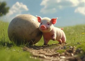 4岁儿童讲故事小猪搬西瓜 小猪搬西瓜的故事讲了一个什么道理