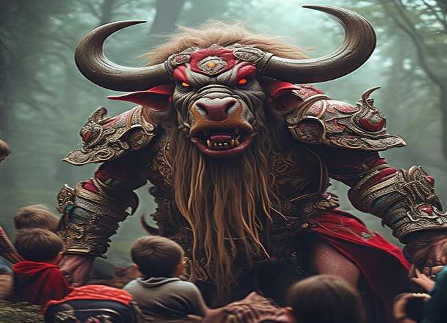 儿童牛魔王的故事完整版、牛魔王的经典故事