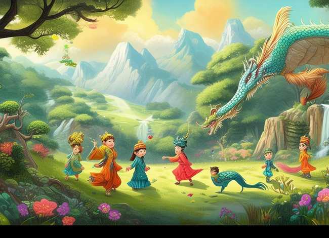 山海经故事儿童版故事（少儿版山海经故事书）