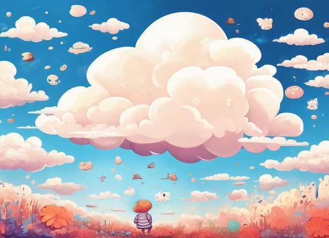关于云的绘本故事；关于云的绘本故事图片