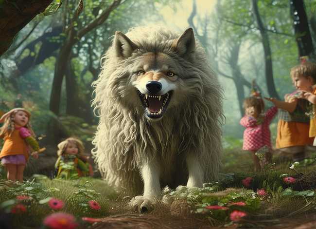 儿童故事经典故事披着羊皮的狼、幼儿故事披着羊皮的狼视频