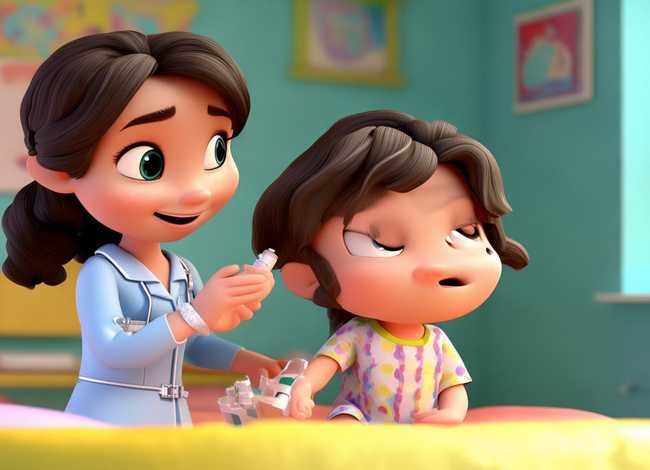 打针故事动画片 - 打针动画视频故事