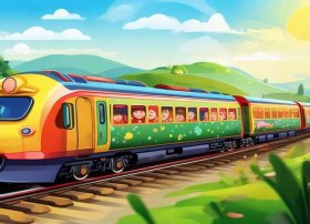 高铁的故事儿童版；关于高铁的绘本故事