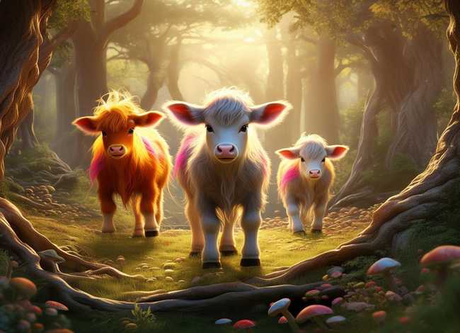 三头小牛的故事 三头小牛的故事简介