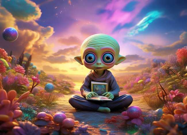 外星人的小故事 绘本、外星人的小故事 绘本内容