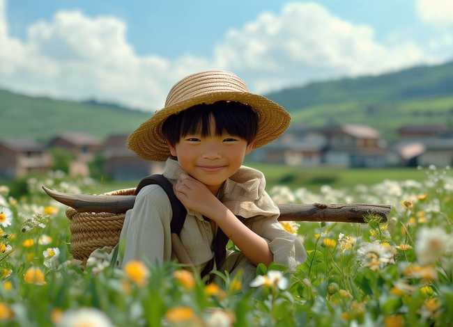 儿童故事二小放牛故事 - 二小放牛 故事