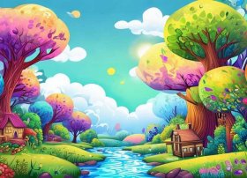 儿童故事背景免费模板 幼儿故事背景视频