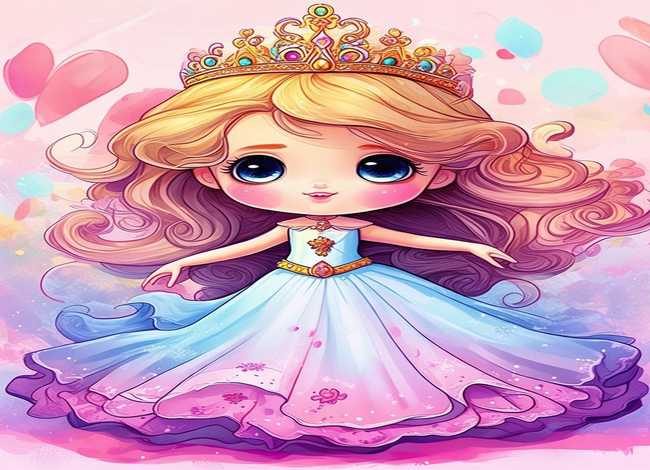 儿童公主简笔画涂色 - 儿童公主简笔画涂色大全 儿童公主简笔画涂色 - 儿童公主简笔画涂色大全