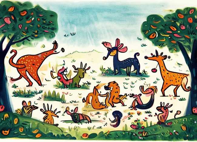 寓言故事儿童画简单画法（寓言故事怎么画 简单）