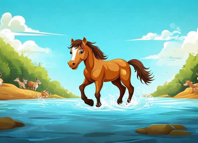 故事大全 小马过河 故事大全 小马过河图片 故事大全 小马过河 故事大全 小马过河图片