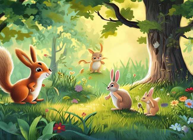 小动物中篇儿童故事 - 小动物故事大全长篇