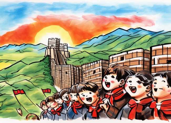 爱国儿童画一等奖超级好看(爱国儿童画一等奖超级好看有长城) 爱国儿童画一等奖超级好看(爱国儿童画一等奖超级好看有长城)