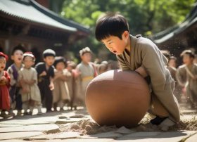 司马光砸缸的故事儿童故事小科 - 司马光砸缸的小故事视频