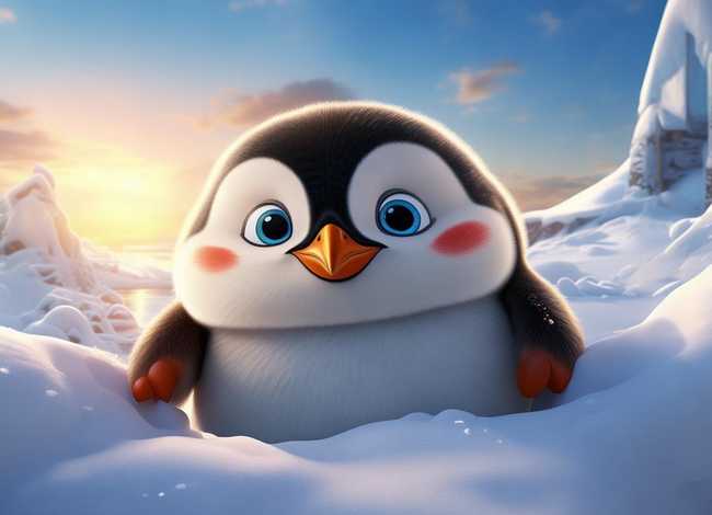 企鹅雪宝的故事 - 雪宝一只小企鹅的传奇故事 企鹅雪宝的故事 - 雪宝一只小企鹅的传奇故事