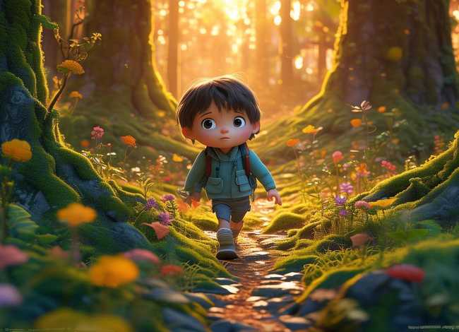 儿童故事森林迷路（幼儿园故事迷路的森林）