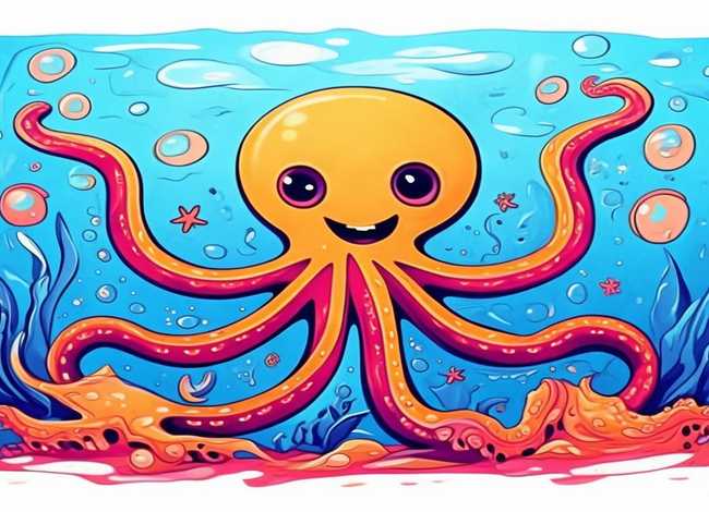 八爪鱼儿童版（八爪鱼儿童简笔画）