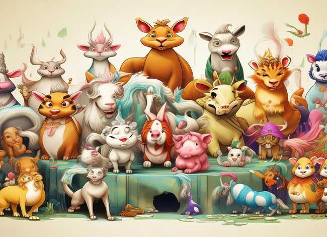 12生肖故事儿童故事动画片，12生肖的故事动画片