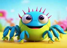 蝎子儿童版、儿童动画片蝎子