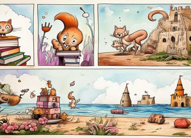 简笔画故事创编四幅图 - 简笔画故事创编四幅图怎么画 简笔画故事创编四幅图 - 简笔画故事创编四幅图怎么画