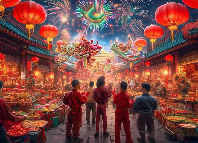 关于春节的图片 - 关于春节的图片和文字