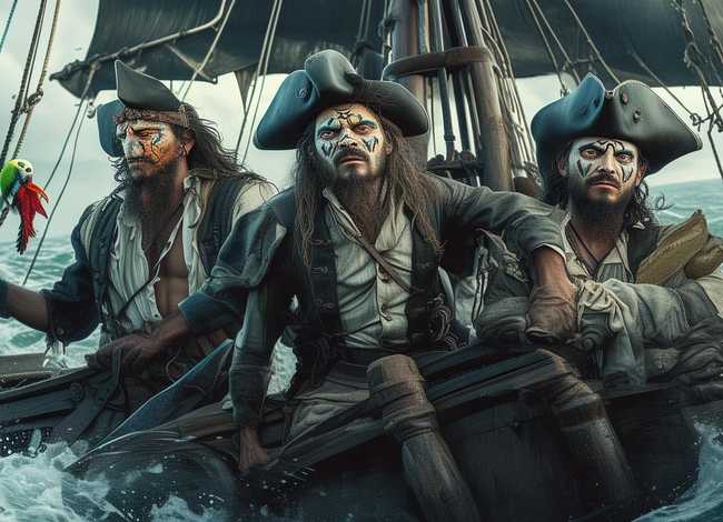 三个海盗绘本 三个海盗绘本故事 三个海盗绘本 三个海盗绘本故事