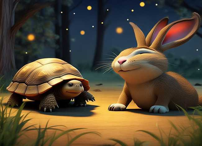 龟兔赛跑故事睡前故事（龟兔赛跑的故事视频 宝宝睡前故事）