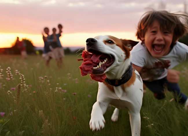 儿童故事睡前故事6-8岁叼着肉的狗；故事叼着肉的狗三分钟