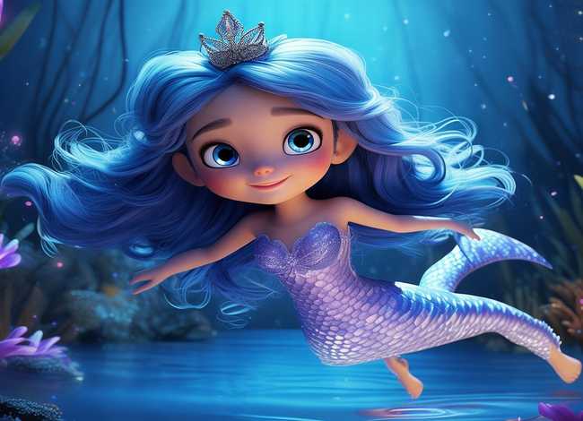 宝宝睡前故事美人鱼；宝宝睡前故事4~6岁美人鱼