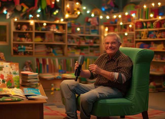 儿童故事电台图片、故事电台小爸爸的图片