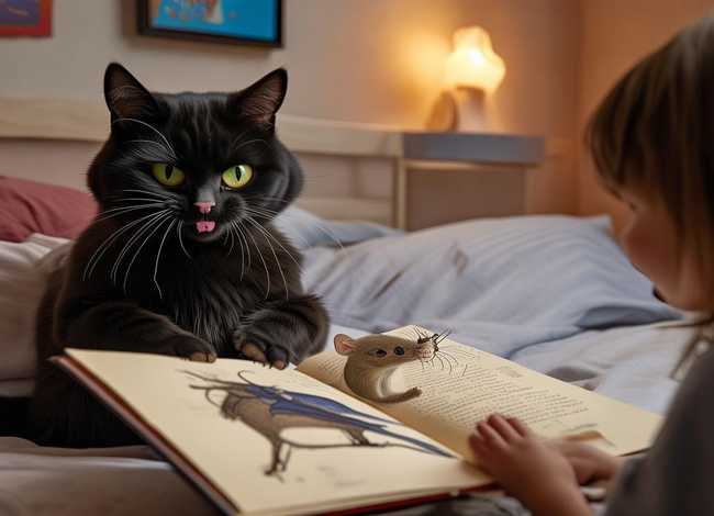 儿童睡前故事英文版猫和老鼠 - 猫和老鼠的故事英文版带翻译