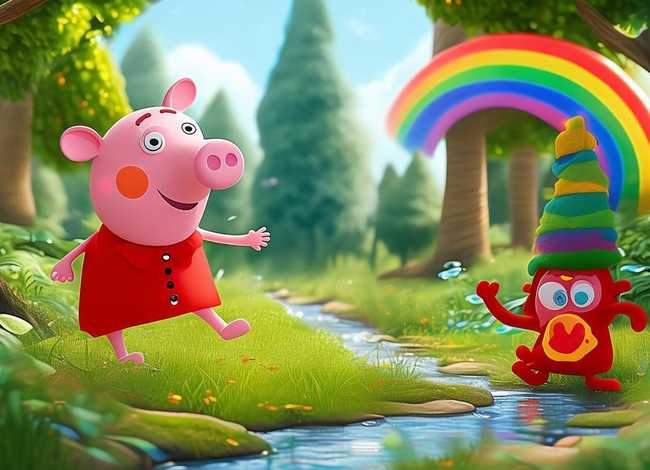 小猪佩奇红猴子的故事，小猪佩奇红猴子的故事视频