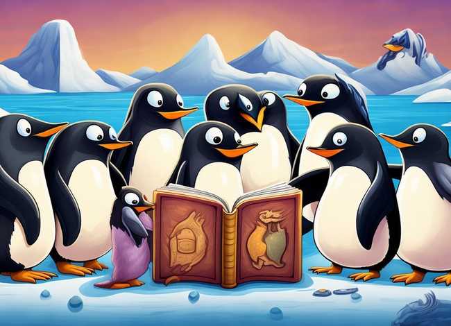 关于企鹅的故事绘本，关于企鹅的故事绘本图片