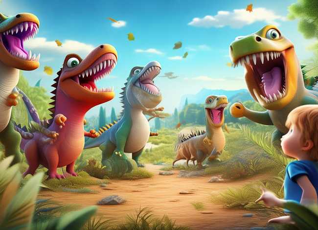 恐龙故事视频儿童动画、恐龙故事表演视频大全