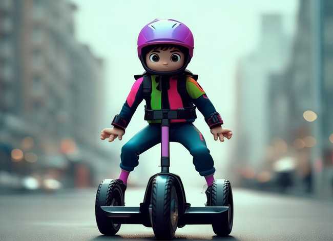 学平衡车的故事简短 学平衡车的故事简短一点