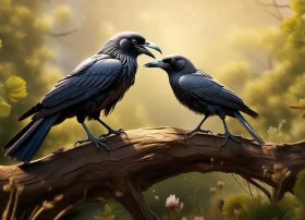 乌鸦反哺寓言故事（乌鸦反哺寓言故事想一想曾经做过什么）