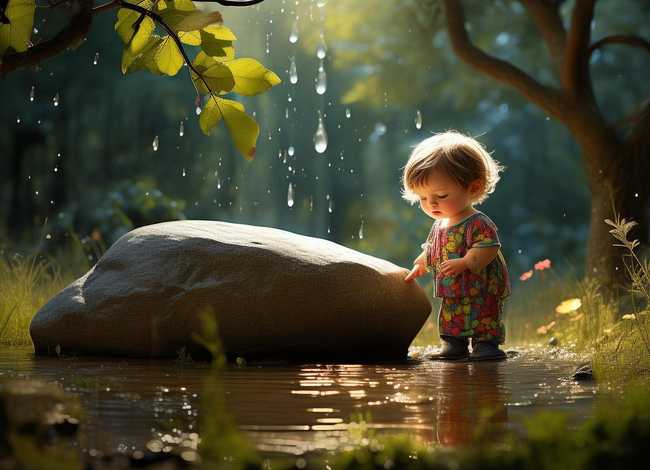 儿童童话故事睡前故事水滴石穿 - 水滴石穿少儿故事